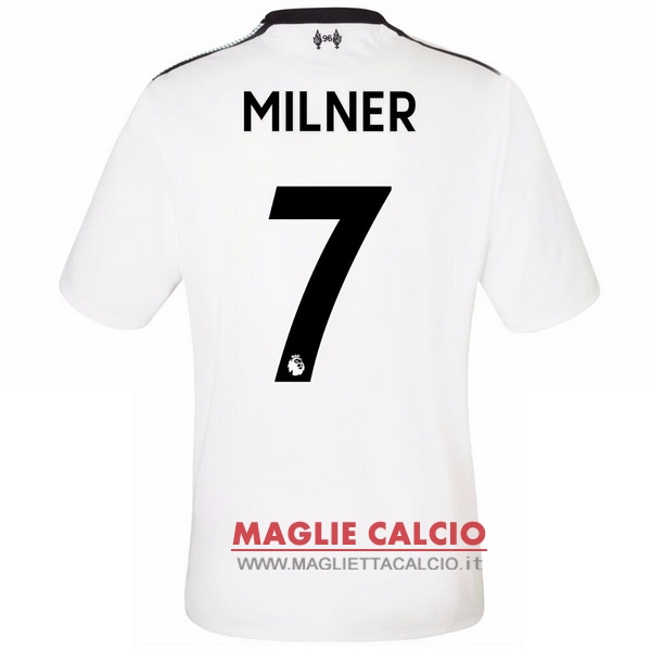 nuova maglietta liverpool 2017-2018 milner 7 seconda